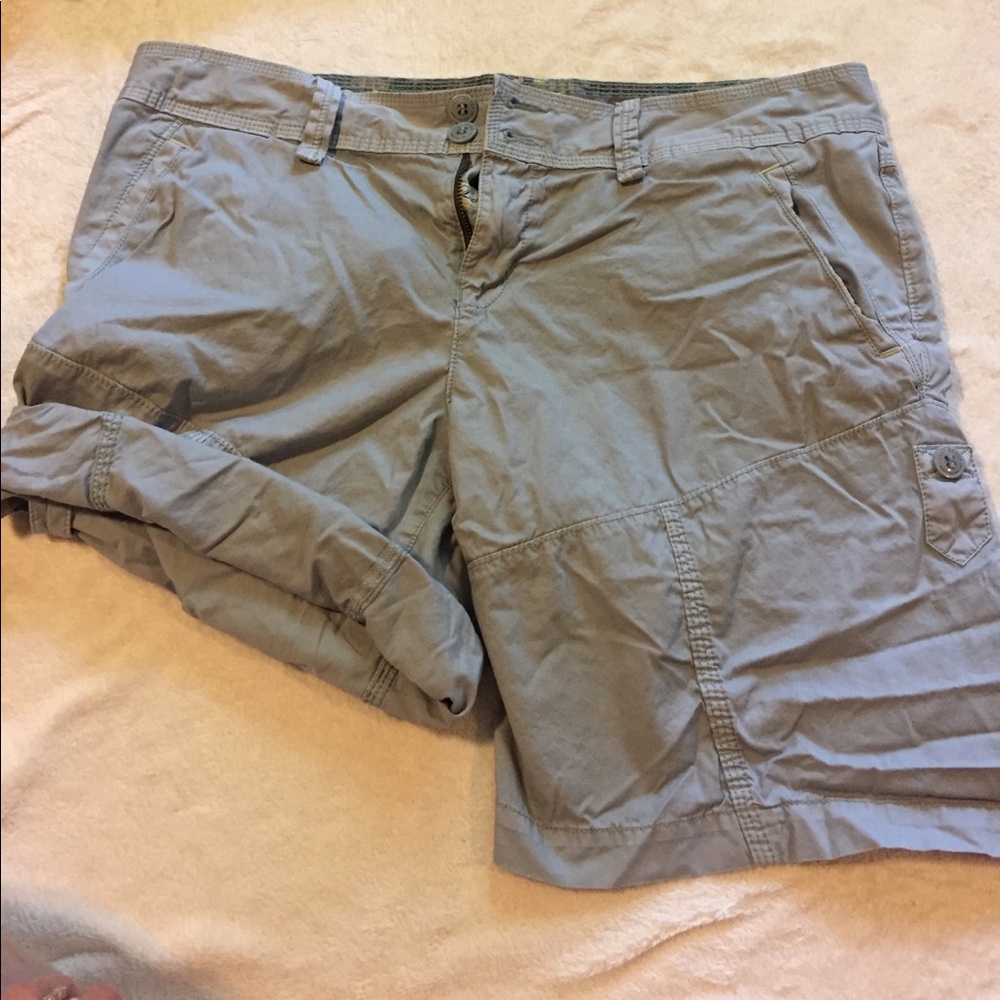 ❤️ Lucky Brand Women's Cargo Shorts in Gray